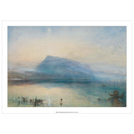 JMW Turner The Blue Rigi, Sunrise poster